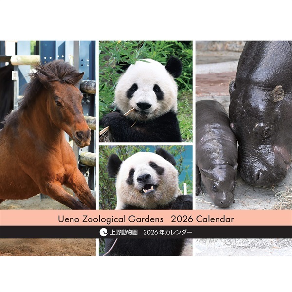 2026年カレンダー 上野動物園