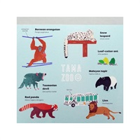 スクエアメモ TAMA ZOO