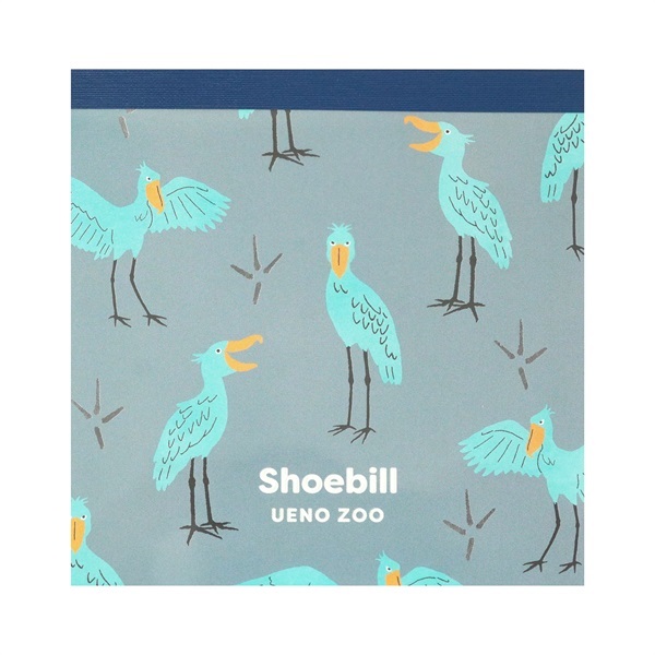 スクエアメモ ハシビロコウ