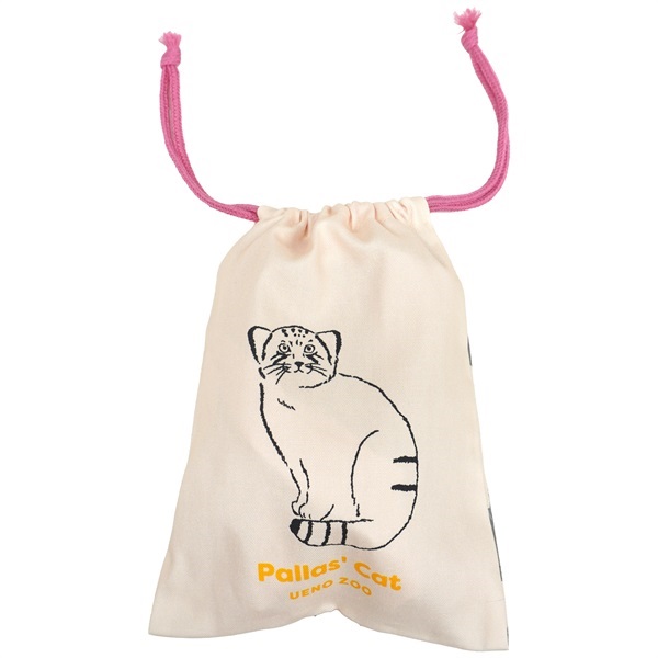 トラベル巾着 マヌルネコ