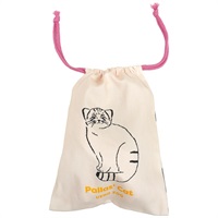 トラベル巾着 マヌルネコ