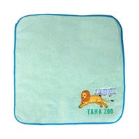 タオルハンカチ TAMA  ZOO  ライオン＆ライオンバス