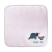 タオルハンカチ  TAMA  ZOO タスマニアデビル 