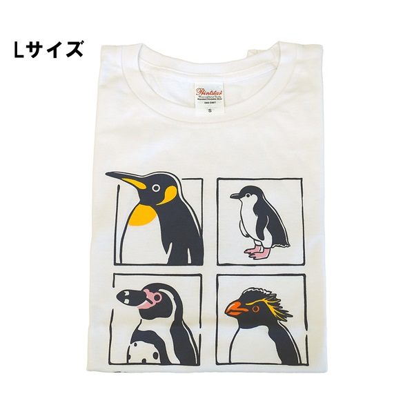 Tシャツ 葛西のペンギン (Lサイズ)